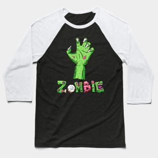 Zombie Hand Baseball T-Shirt